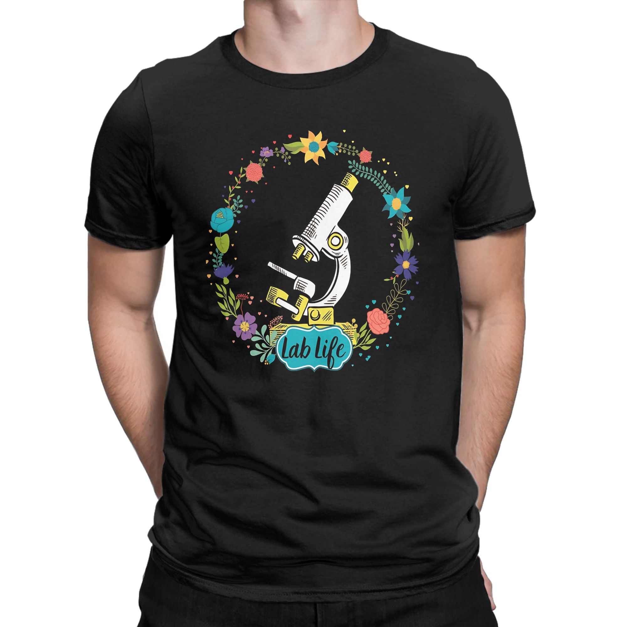 Medical Lab Scientist - Camiseta 100% Algodão com Estampa Gráfica