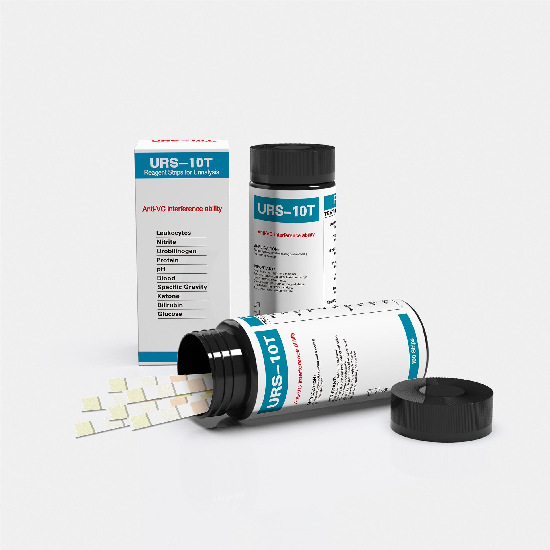 Urinalysis Reagent Strip - Tiras De Teste De Urina Para