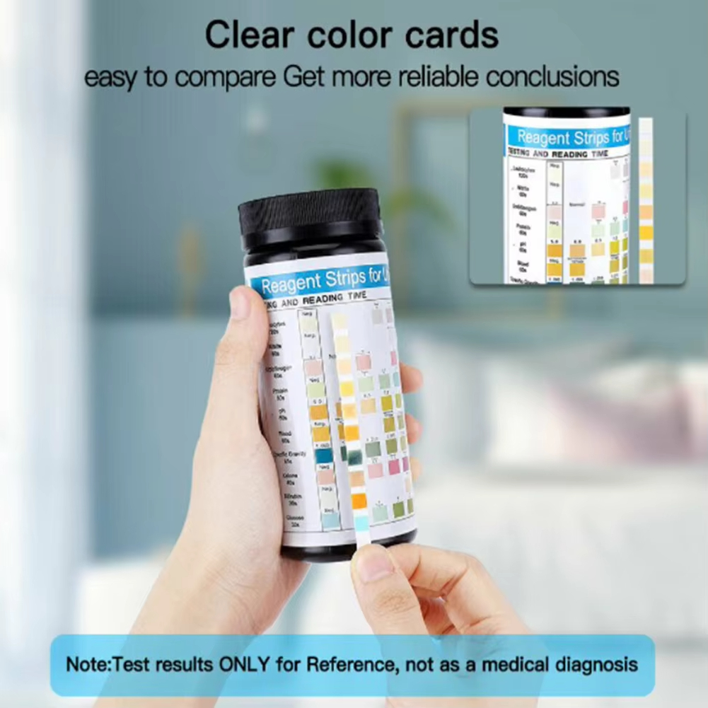 100 Tiras de Teste de Urina UR - Urinalysis Reagent Strip avaliação e preço