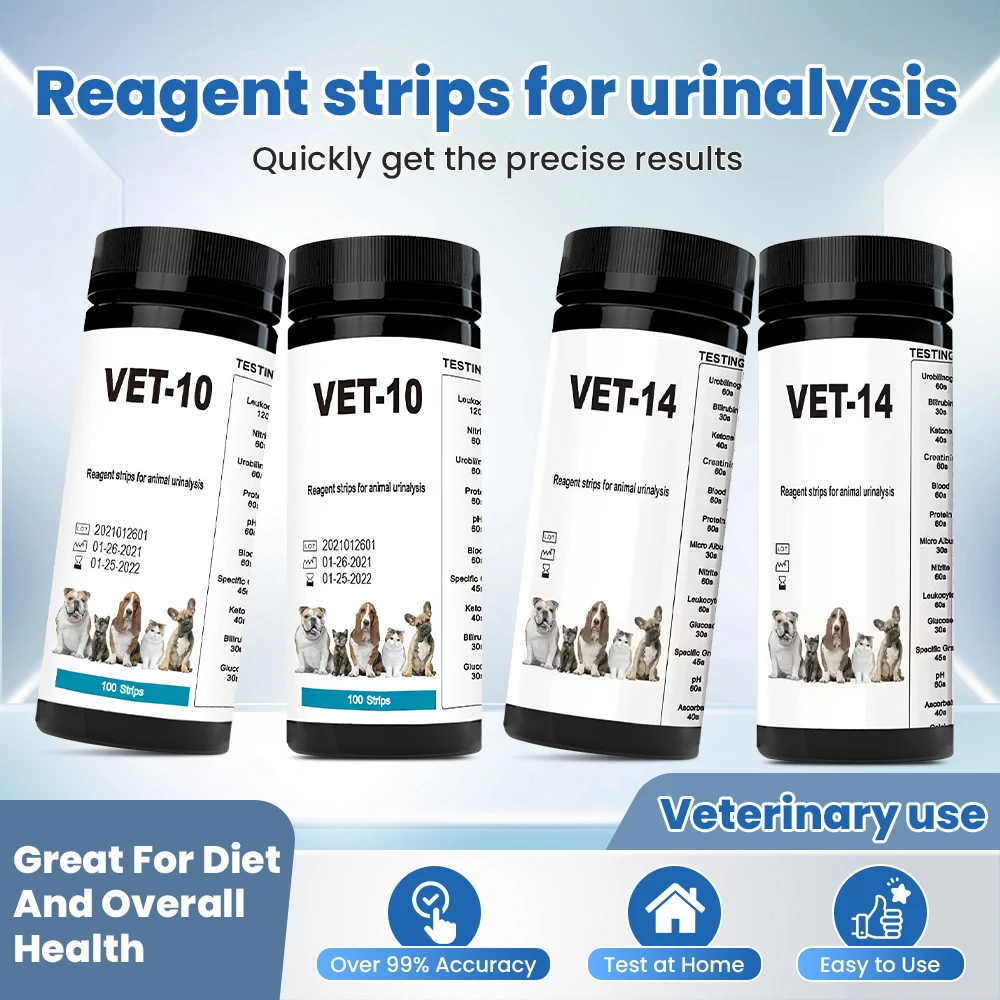Tiras de teste humanas veterin - Urinalysis Reagent Strip avaliação e preço