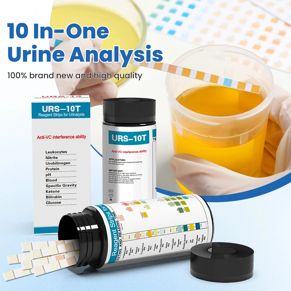 Tiras de teste humanas veterin - Urinalysis Reagent Strip avaliação e preço